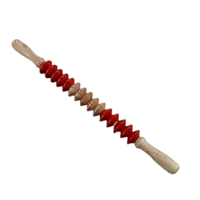 Rosolly Wood Therapy Massage Scraping Tools (Wood - Red)