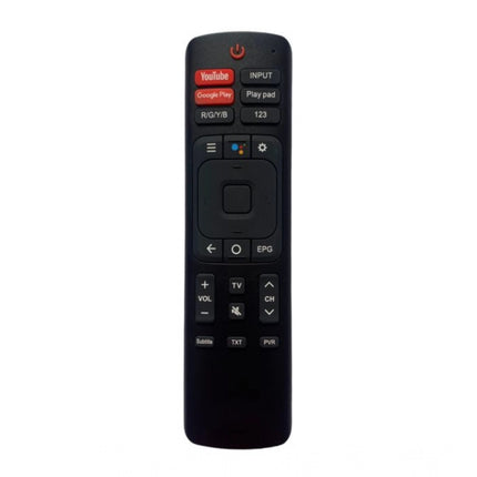 Rosolly Smart TV Remote No. 1080 Compatible-Replacement for Vu Smart TV LCD-LED Remote Control (Black)
