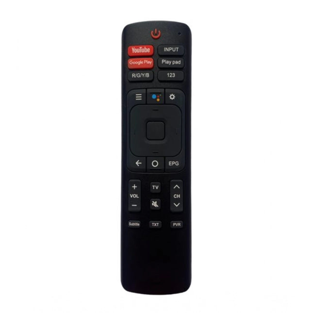 Rosolly Smart TV Remote No. 1080 Compatible-Replacement for Vu Smart TV LCD-LED Remote Control (Black)