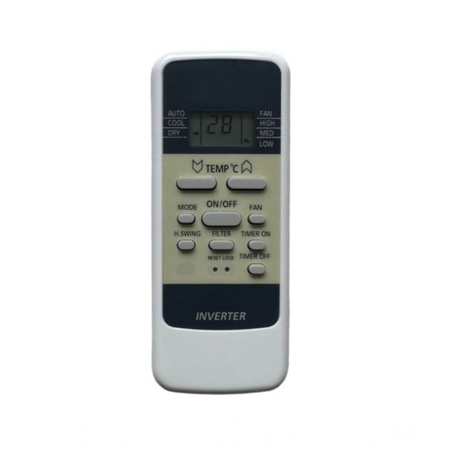 Rosolly AC Remote No. 137B Compatible-Replacement for Hitachi AC Remote Control (White)