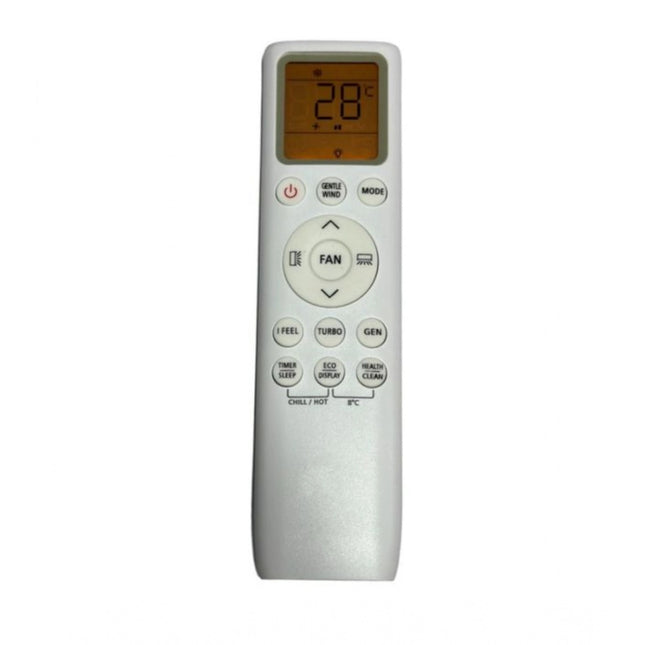 Rosolly AC Remote No. 241A Compatible-Replacement for TCL AC Remote Control (White)
