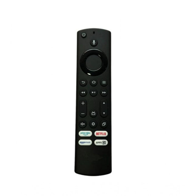 Rosolly Smart TV Remote No. 1017 Compatible-Replacement for Amazon Basics Smart TV LCD-LED Remote (Black)