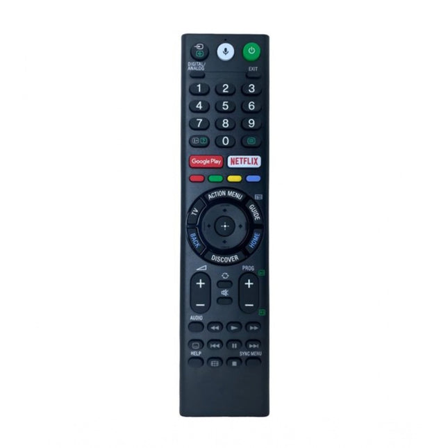 Rosolly Smart TV Remote No. 1136 Compatible-Replacement for Sony 4K Smart LED UHD OLED QLED Android Bravia Remote Control (Black)