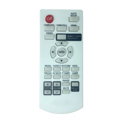 Rosolly Projector Remote No. 1095 Compatible-Replacement for Panasonic Projector Remote (White)
