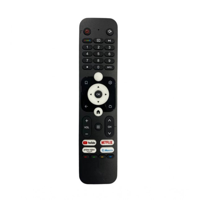 Rosolly Smart TV Remote No.1064 with Netflix- Prime- YouTube - Matrix Function- Compatible-Replacement for Haier Smart TV LCD-LED Remote Control (Black)