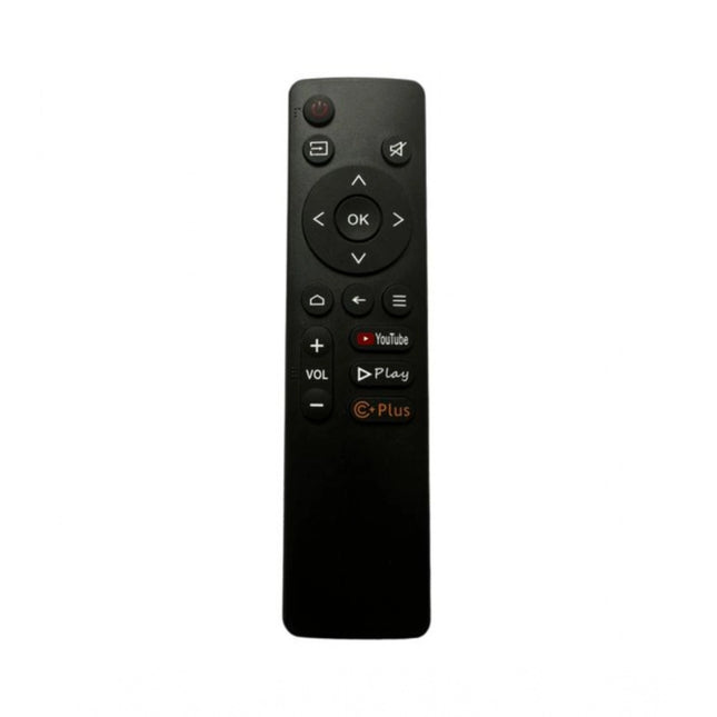 Rosolly Smart TV Remote No. 1053 with YouTube - Plus Functions- Compatible-Replacement for Coocaa Smart TV LCD-LED Remote Control (Black)
