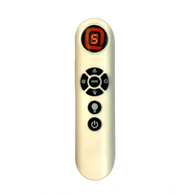Rosolly Fan Remote No. 1121 Compatible-Replacement for Orient Aero Slim Fan Remote Control (White)