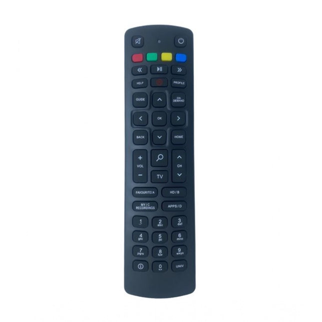 Rosolly Set Top Box Remote No. 1097 Compatible-Replacement for Jio Fiber Set Top Box Remote Control (Black)