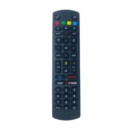 Rosolly Set Top Box Remote No. 1096 With YouTube Functions Compatible-Replacement for Jio Fiber Set Top Box Remote Control (Black)