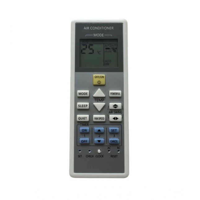 Rosolly AC Remote No. 157B Compatible-Replacement for Panasonic AC Remote Control (Grey)