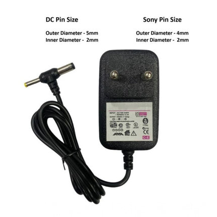 Rosolly 10V 1A Power Adapter Power Supply AC Input 100-240 V for Set Top Box (Black)