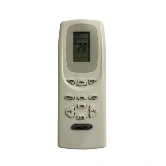 Rosolly AC Remote No.19 No Backlight Onida AC Remote Control (White)