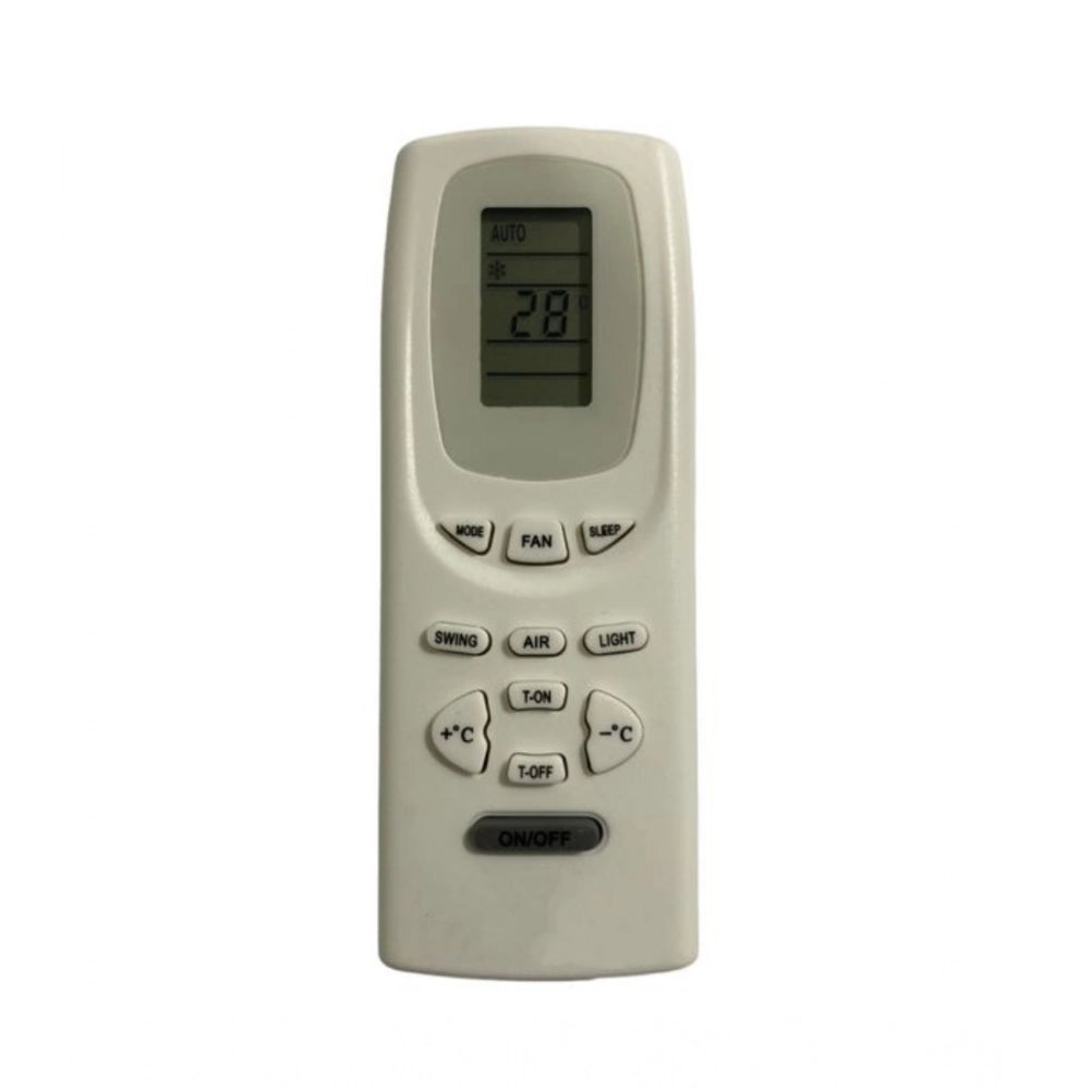 Rosolly AC Remote No.19 No Backlight Onida AC Remote Control (White)