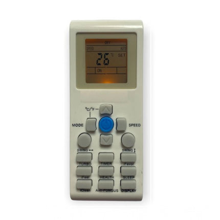 Rosolly AC Remote No.171 with Backlight Aux AC Remote Control (White)