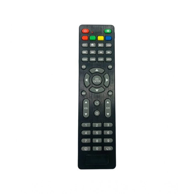 Rosolly Smart TV Remote No.1212 No Voice Croma Smart TV LCD LED Remote Control (Black)