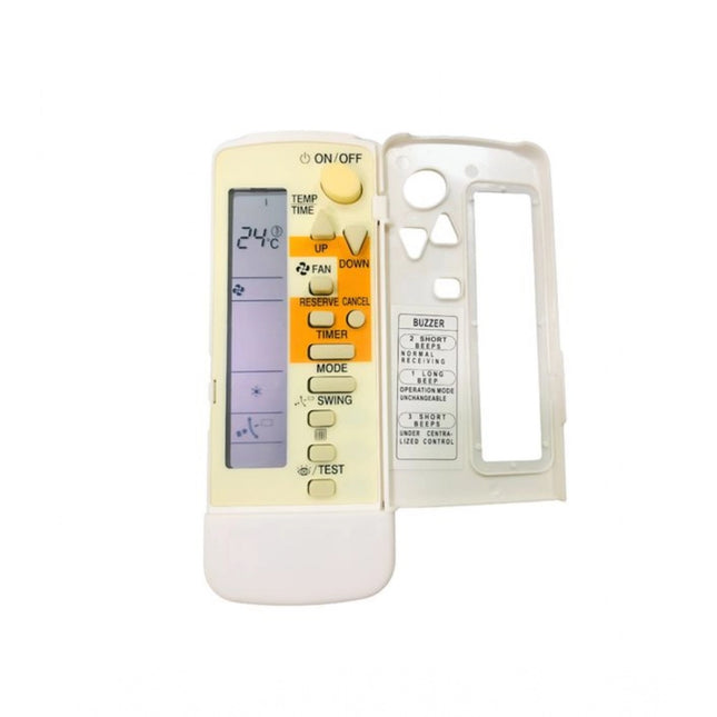 Rosolly AC Remote No.92B Daikin AC Remote Control (White)