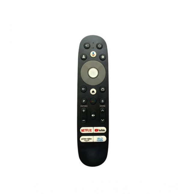 Rosolly Smart TV Remote No.1164 Vu Smart 4K LCD LED TV Remote Control (Black)