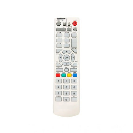Rosolly DTH Remote No.1202, Solid Free Dish DTH Remote (White)