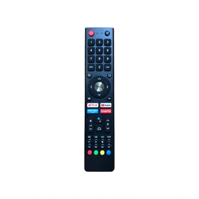 Rosolly Smart TV Remote No.1167 4k LCD LED TV Remote Control (Black)