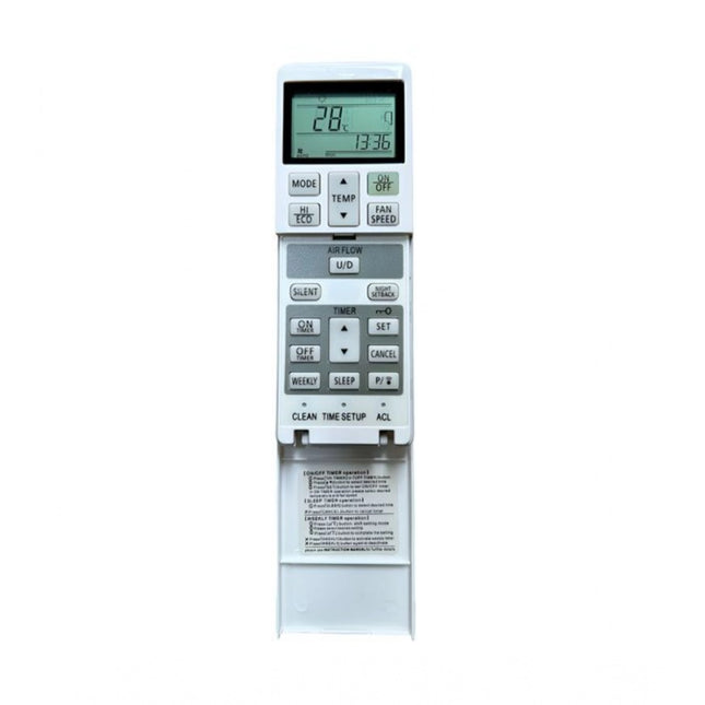 Rosolly AC Remote No.250 Mitsubishi AC Remote Control, White (White)