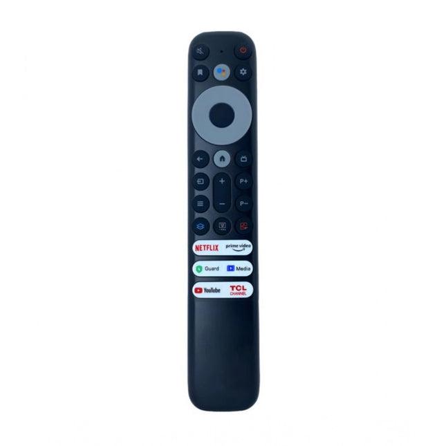 Rosolly Smart TV Remote No.1155 TCL Smart TV LCD LED 4K HD Remote Control (Black)
