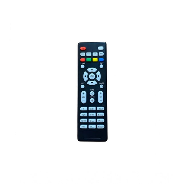 Rosolly Set Top Box Remote No.1189 NE-STB 05, Compatible with Siti Digital Set Top Box Remote Control (Black)