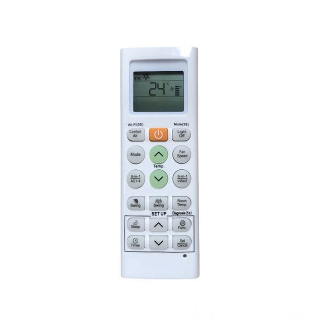 Rosolly AC Remote No.36S 6-in-1 VIRAAT Mode for LG AC Remote Control (White)