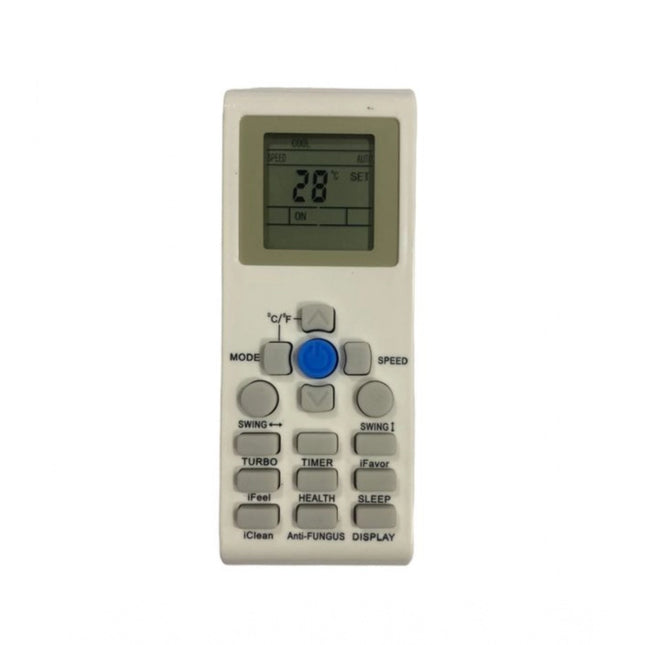 Rosolly AC Remote No.171 No Backlight Aux AC Remote Control (White)