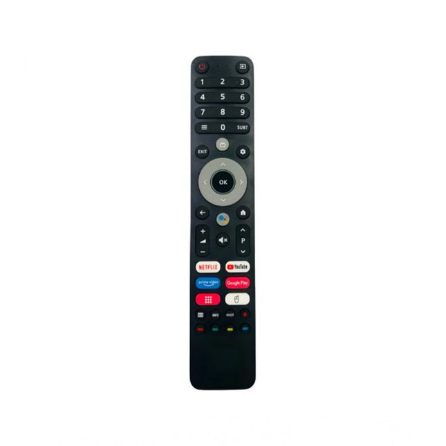 Rosolly Smart TV Remote No.1204 Impex Smart LCD LED TV Remote Control (Black)