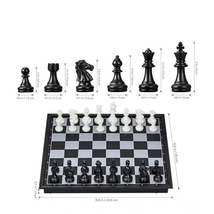 Rosolly Plastic Chess Board Game For Kids And Adults (Multicolor )