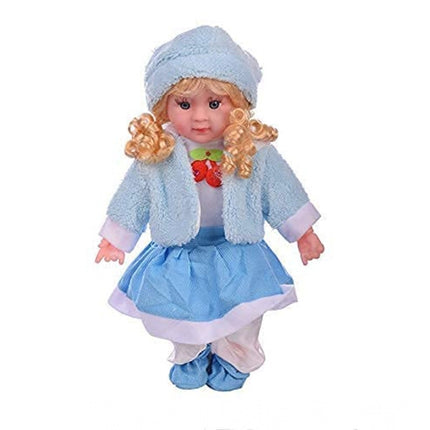 Rosolly Plastic Singing Songs And Poem Baby Girl Doll (Multicolor )