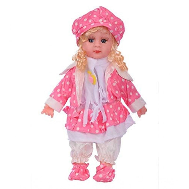 Rosolly Plastic Singing Songs And Poem Baby Girl Doll (Multicolor )