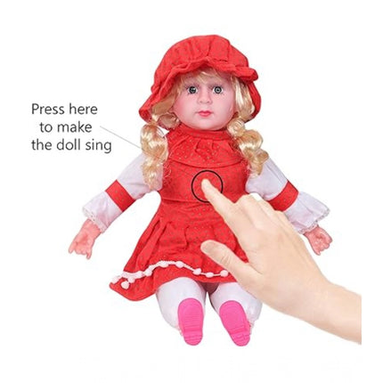 Rosolly Plastic Singing Songs And Poem Baby Girl Doll (Multicolor )