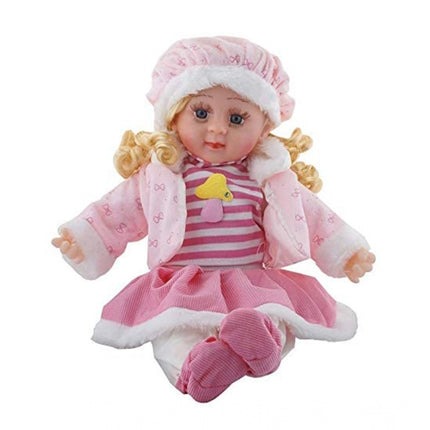 Rosolly Plastic Singing Songs And Poem Baby Girl Doll (Multicolor )
