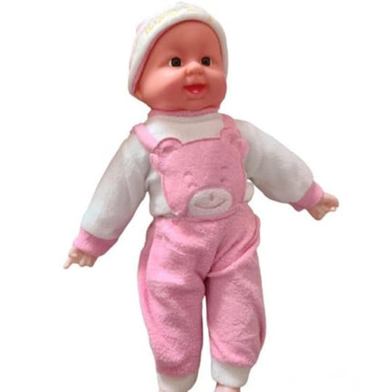 Rosolly Plastic Happy Baby Laughing Musical Boy Doll With Touch Sensors - Sound Ideal Gift For Kids (Multicolor )