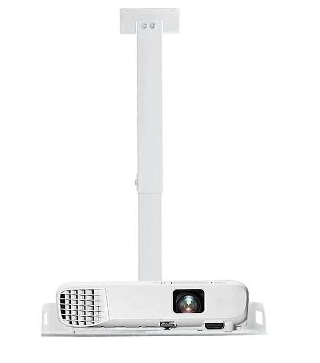 Rosolly Ceiling Mount with Tray for Projector/Camera,Wall/Ceiling Mounting Height Adjustable