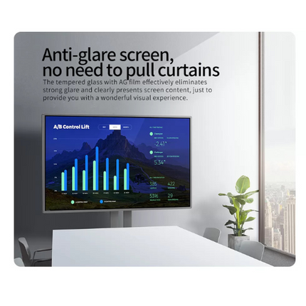 Rosolly Digital 55INCH Interactive Flat Panel, Future Upgradable 13.0 Android